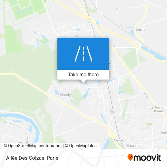 Allée Des Colzas map