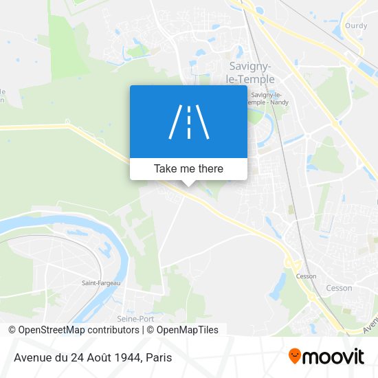 Avenue du 24 Août 1944 map
