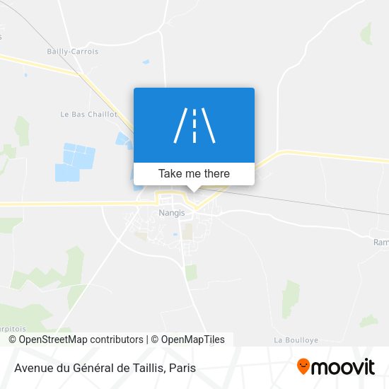 Avenue du Général de Taillis map
