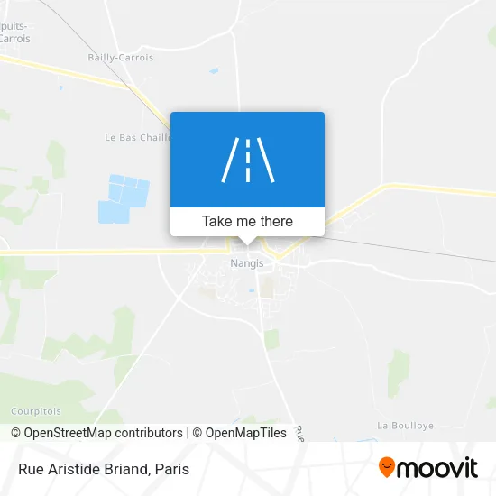Rue Aristide Briand map