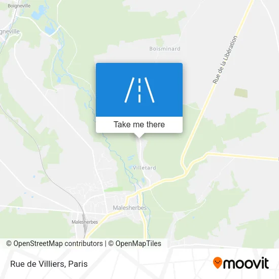 Rue de Villiers map