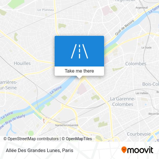 Allée Des Grandes Lunes map