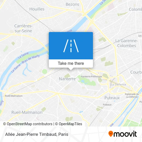 Allée Jean-Pierre Timbaud map
