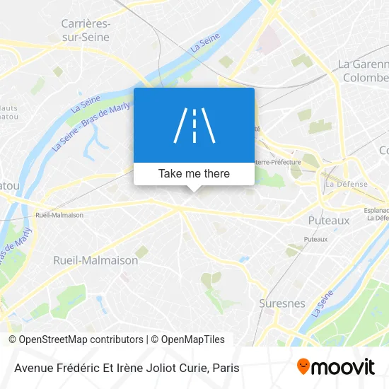 Avenue Frédéric Et Irène Joliot Curie map