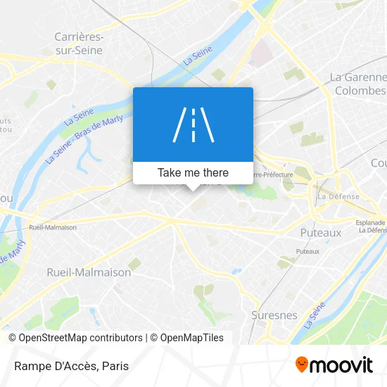 Rampe D'Accès map
