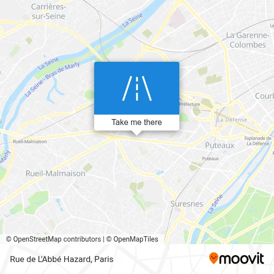 Rue de L'Abbé Hazard map