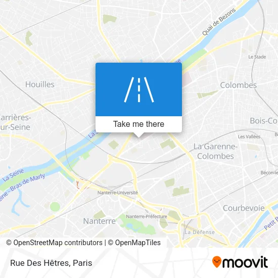 Rue Des Hêtres map