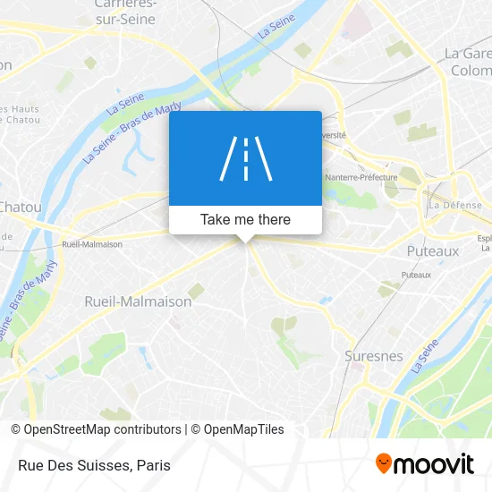 Rue Des Suisses map