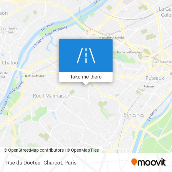 Rue du Docteur Charcot map