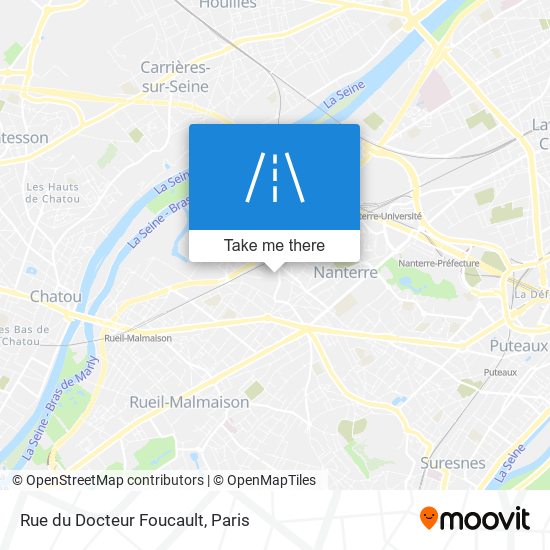 Rue du Docteur Foucault map