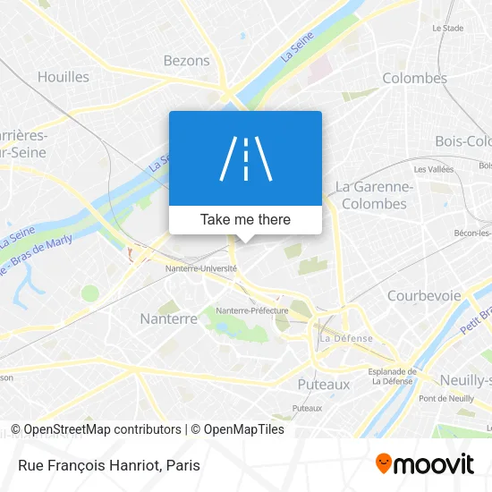 Rue François Hanriot map