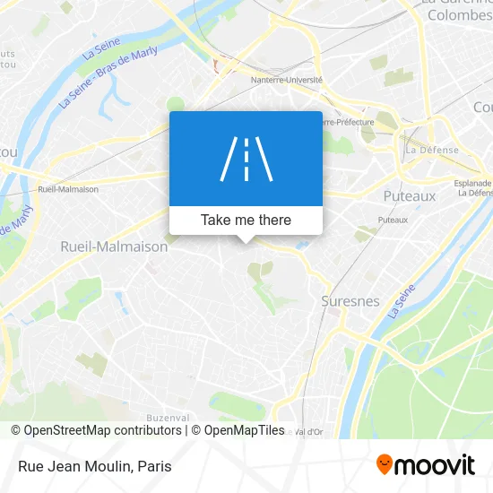 Rue Jean Moulin map
