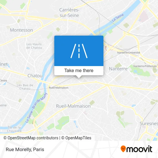 Rue Morelly map