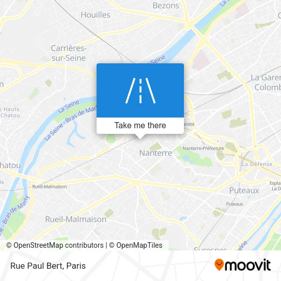 Rue Paul Bert map