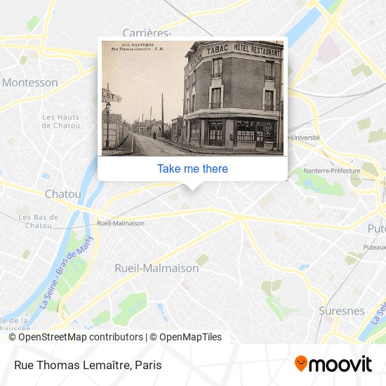 Rue Thomas Lemaître map