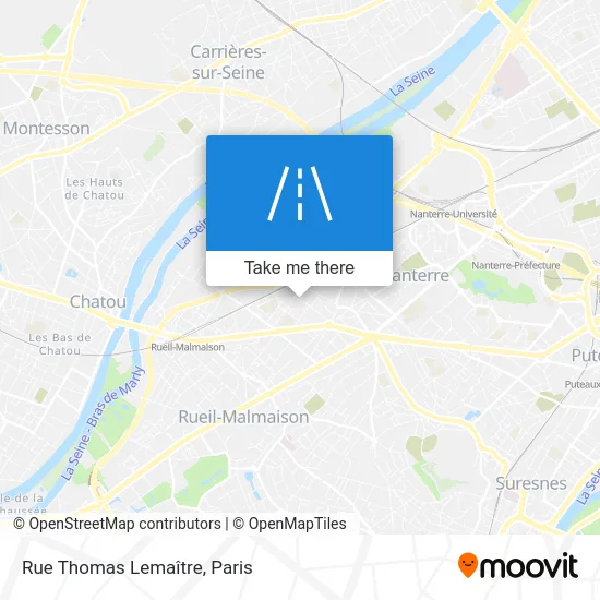 Rue Thomas Lemaître map
