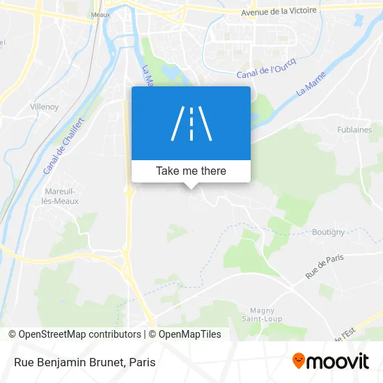 Rue Benjamin Brunet map
