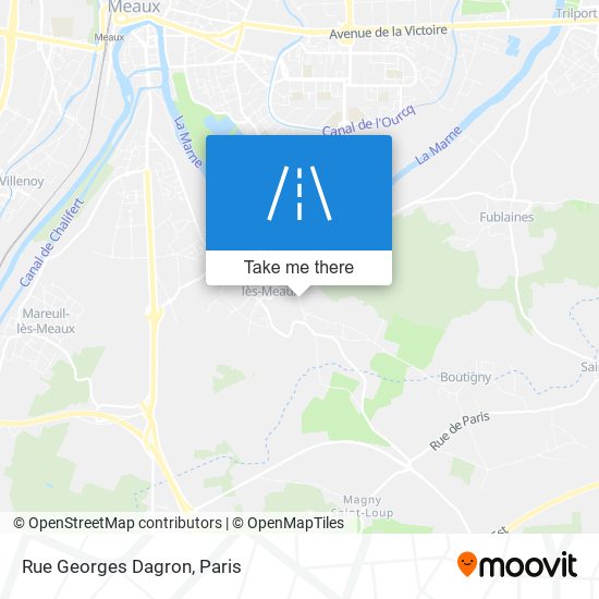 Rue Georges Dagron map