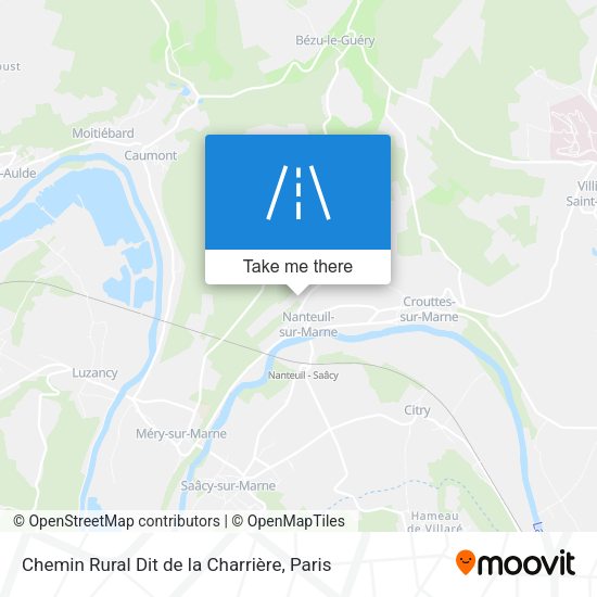Chemin Rural Dit de la Charrière map