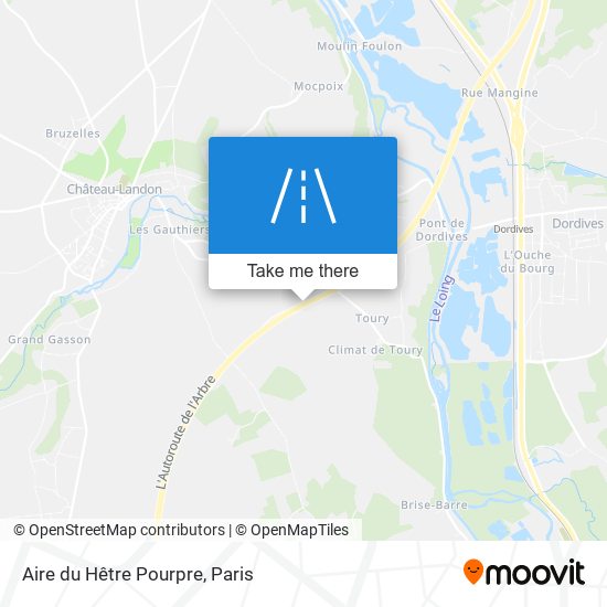 Aire Du Hêtre Pourpre map