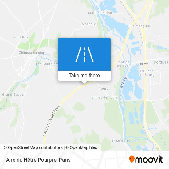 Mapa Aire Du Hêtre Pourpre
