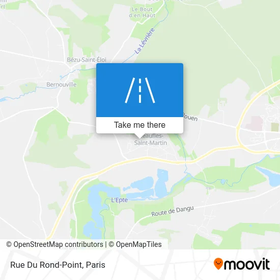 Rue Du Rond-Point map