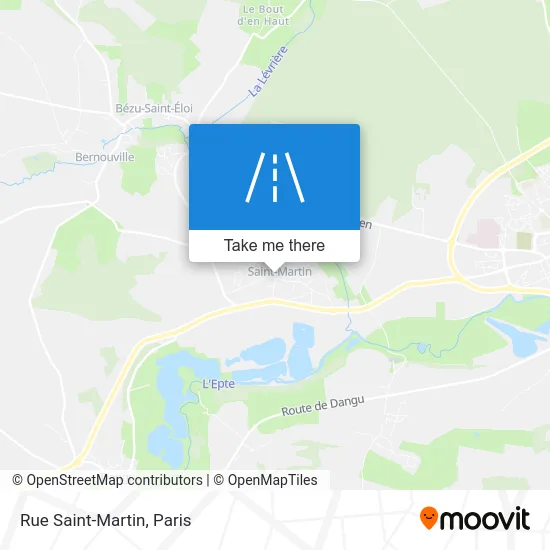 Rue Saint-Martin map