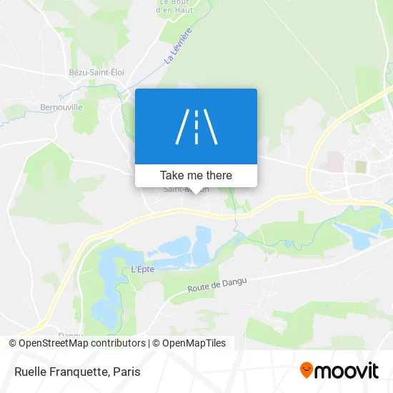 Ruelle Franquette map