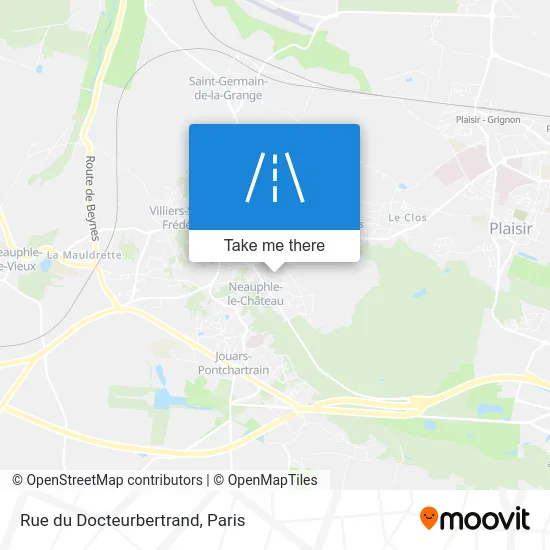 Rue du Docteurbertrand map