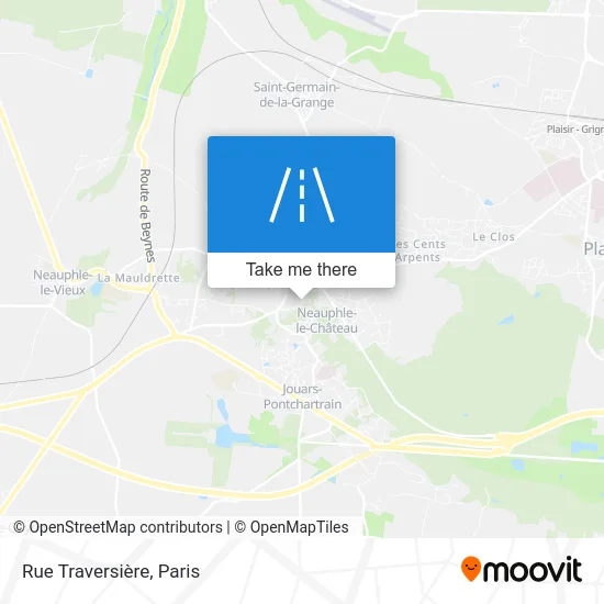 Rue Traversière map