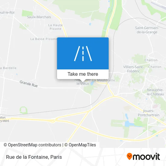 Rue de la Fontaine map