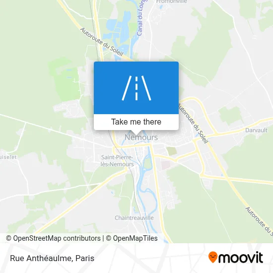 Rue Anthéaulme map