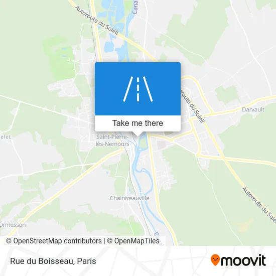 Rue du Boisseau map