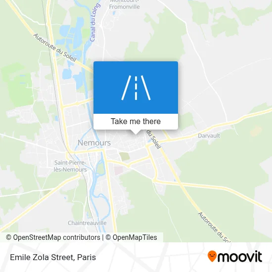 Rue Émile Zola map