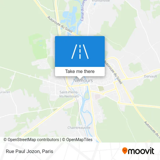 Rue Paul Jozon map