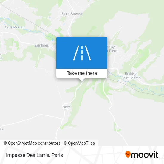 Impasse Des Larris map