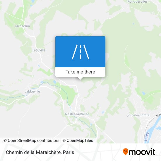 Chemin de la Maraichère map