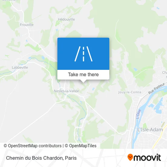 Chemin du Bois Chardon map