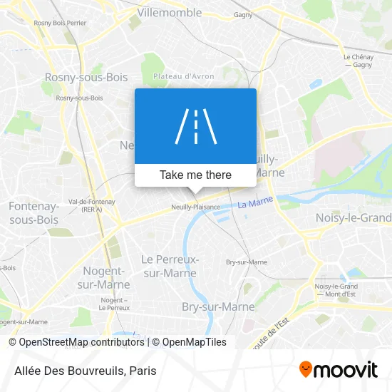 Allée Des Bouvreuils map
