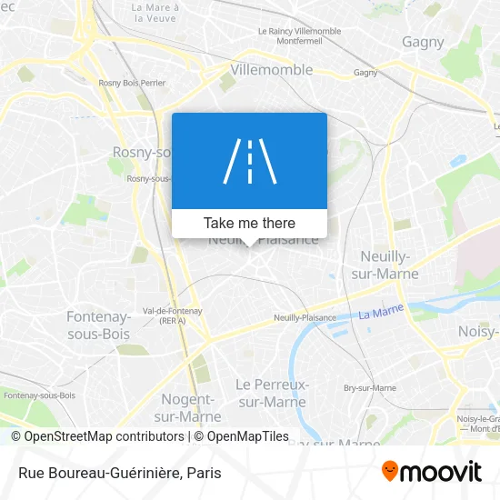 Rue Boureau-Guérinière map