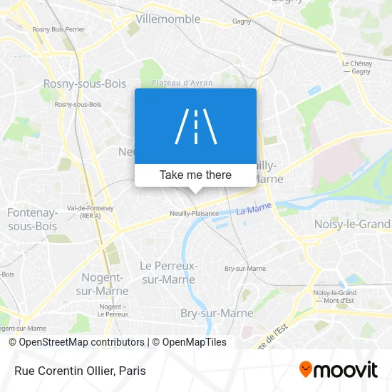 Rue Corentin Ollier map