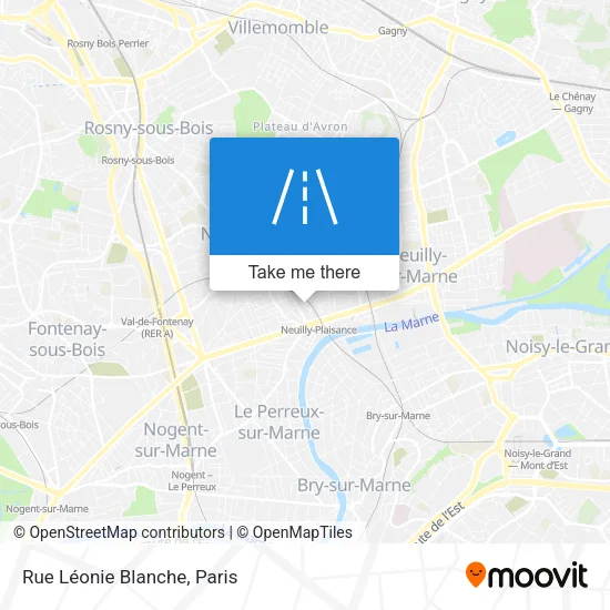 Rue Léonie Blanche map