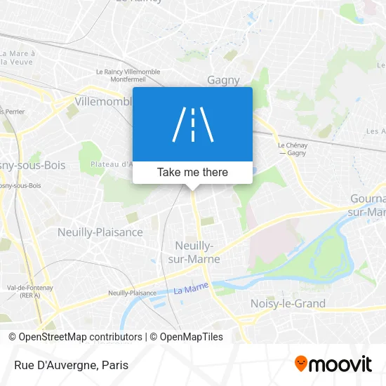 Rue D'Auvergne map