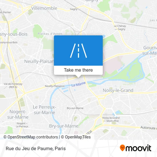 Rue du Jeu de Paume map