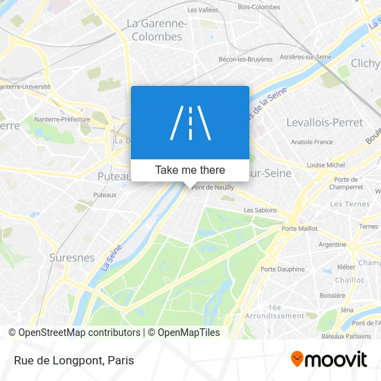 Rue de Longpont map