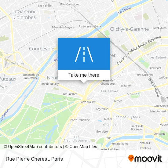 Rue Pierre Cherest map