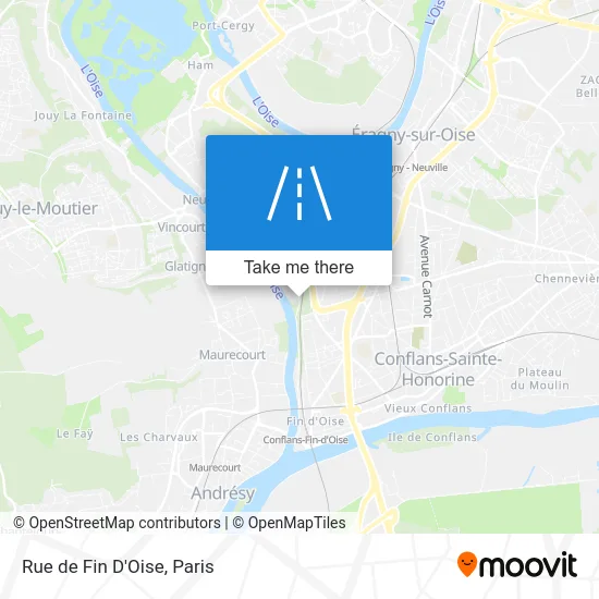 Rue de Fin D'Oise map