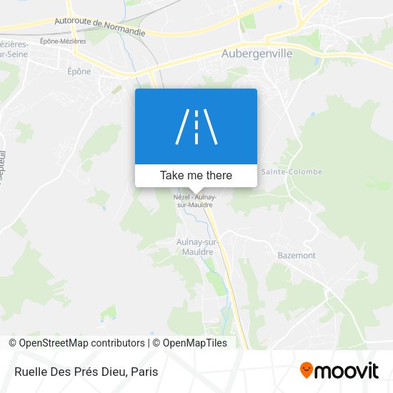 Ruelle Des Prés Dieu map