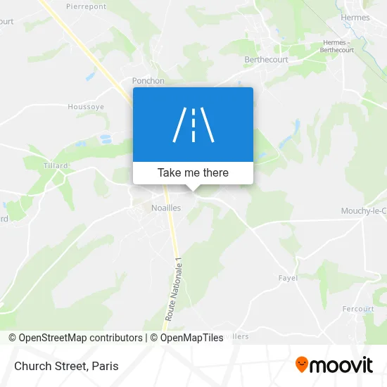 Rue De L'Église map