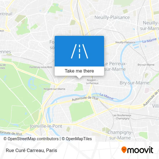 Rue Curé Carreau map